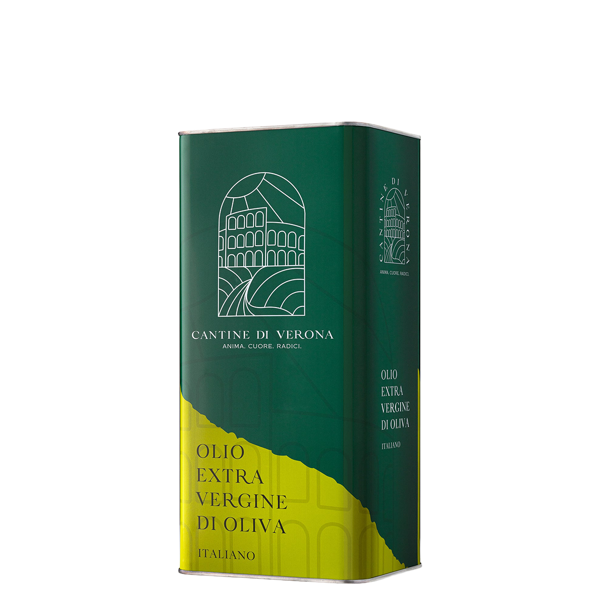 Olio extra vergine di oliva, Latta 5L